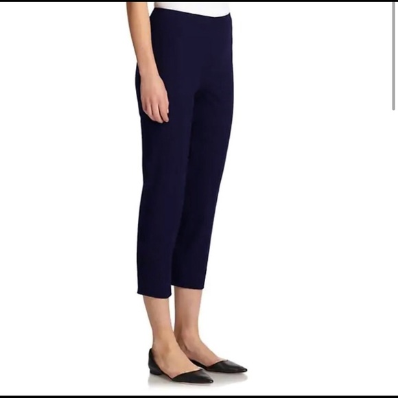 Piazza Sempione Audrey Straight Leg Capri Pants 4 - Picture 11 of 13